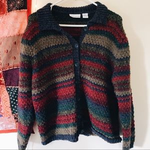 Multi Color Oversized Sweater